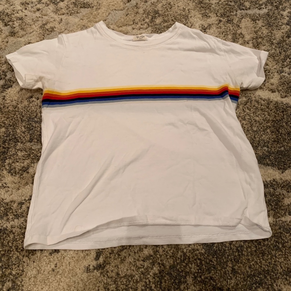Brandy Melville Rainbow shirt